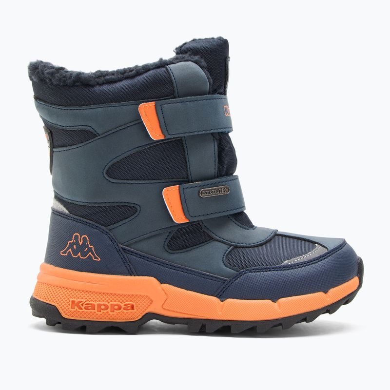 Kappa Cekis Tex, stivali da neve per bambini, blu/arancio 2