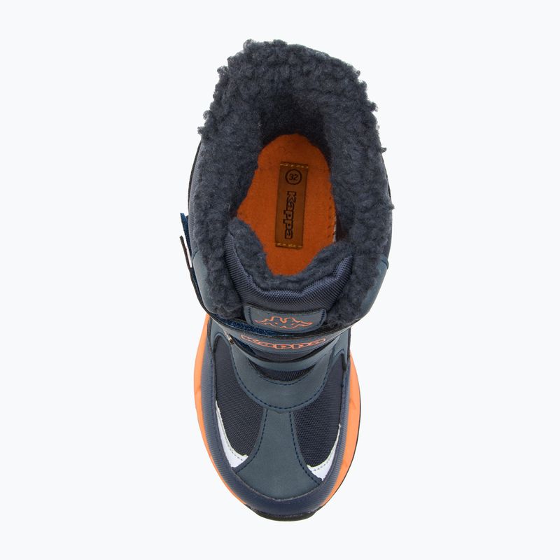 Kappa Cekis Tex, stivali da neve per bambini, blu/arancio 5