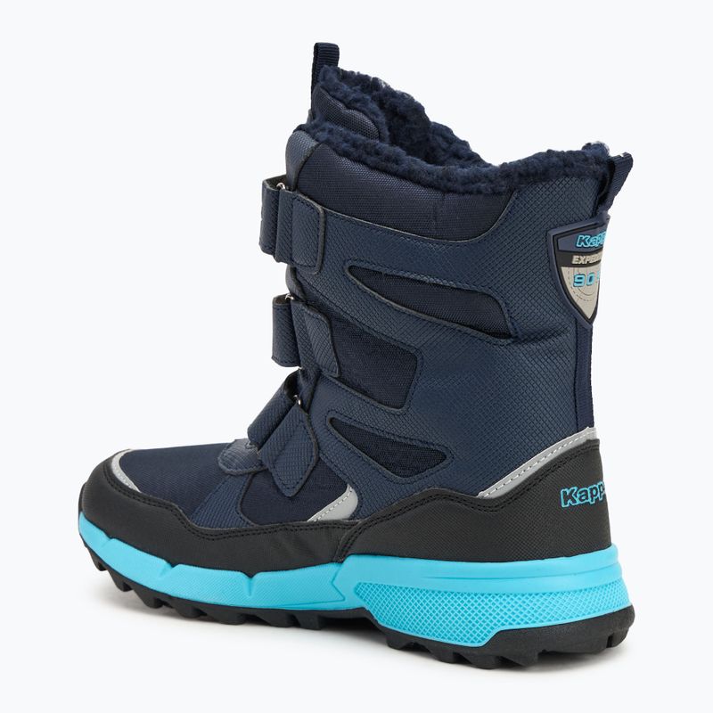 Kappa Vipos Tex T navy/turchese stivali da neve per bambini 3