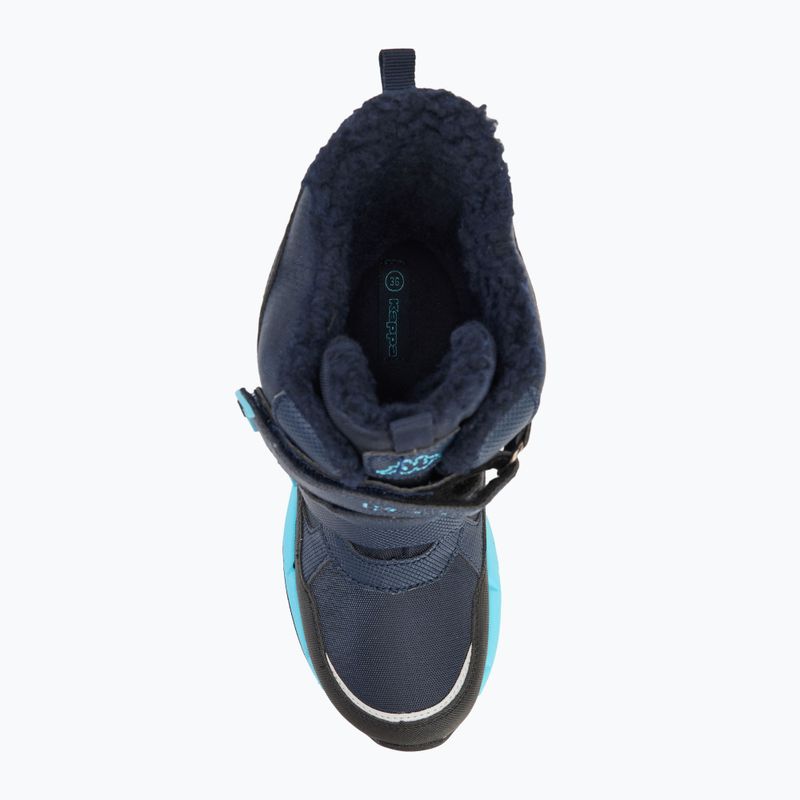 Kappa Vipos Tex T navy/turchese stivali da neve per bambini 5