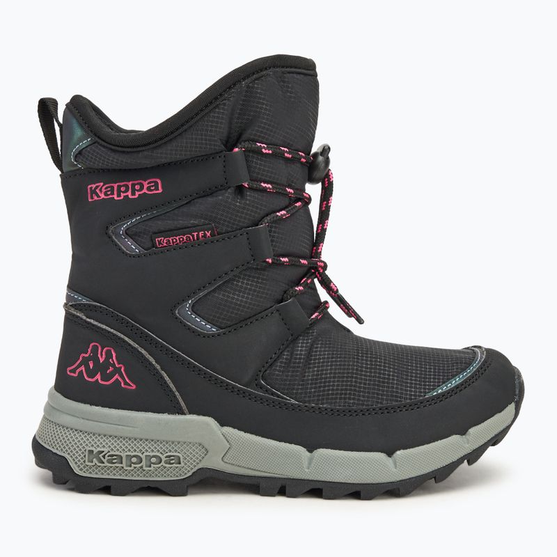 Stivali da neve Kappa Youma Tex nero/rosa per bambini 2