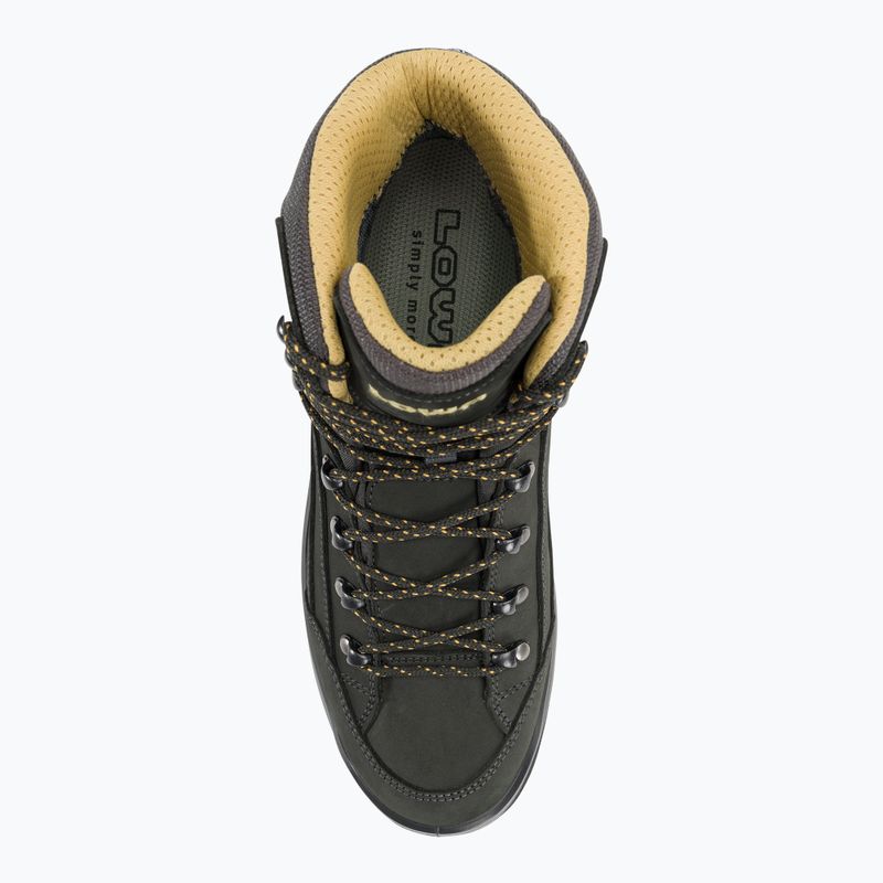 Scarpe da trekking da uomo LOWA Renegade GTX Mid antracite/senape 6