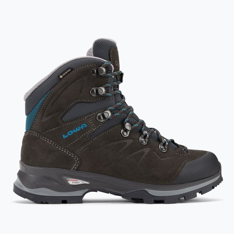 Stivali da trekking da donna LOWA Badia GTX antracite/blu 2