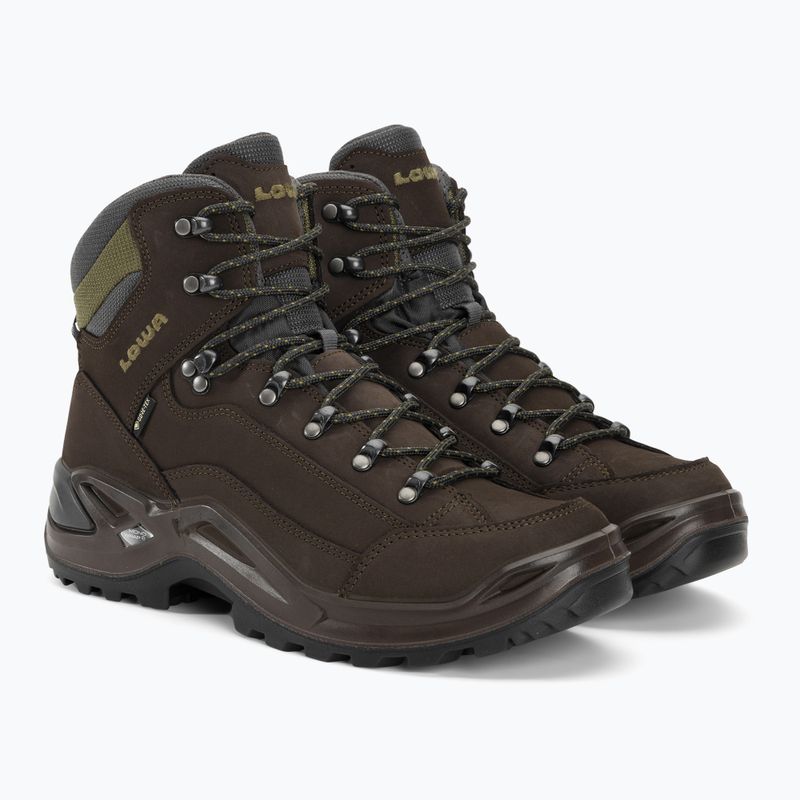Scarpe da trekking da uomo LOWA Renegade GTX Mid schiefer 4