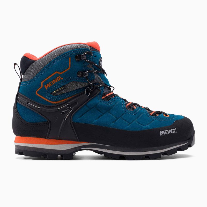 Scarpe da trekking da uomo Meindl Litepeak GTX blu/arancio 2