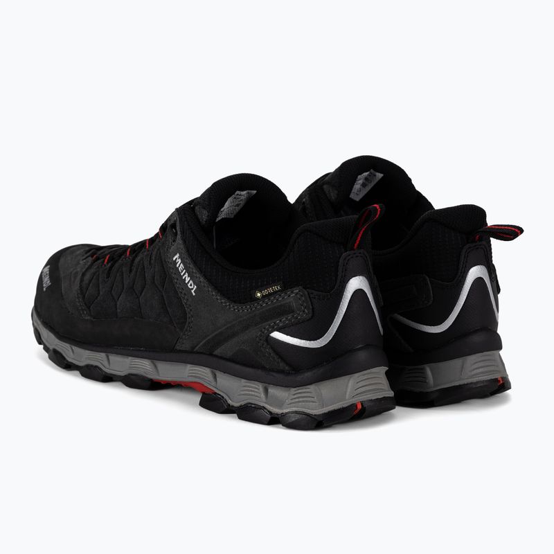 Scarpe da trekking da uomo Meindl Lite Trail GTX antracite/rosso 3