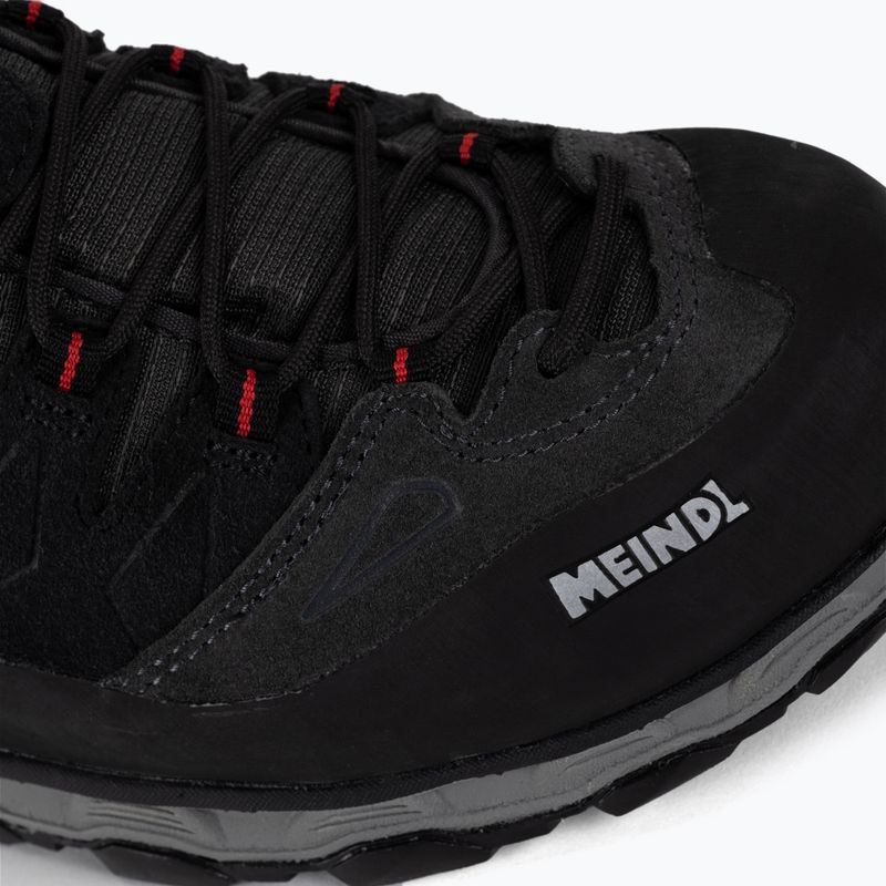 Scarpe da trekking da uomo Meindl Lite Trail GTX antracite/rosso 7