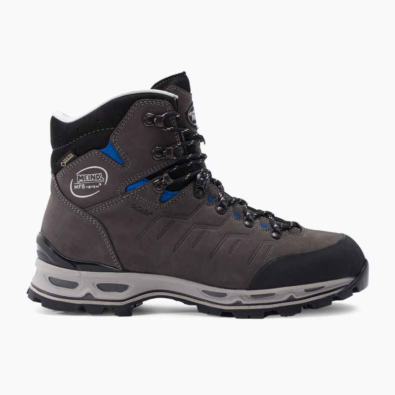 Scarponi da trekking da uomo Meindl Bellavista MFS antracite/cielo 2