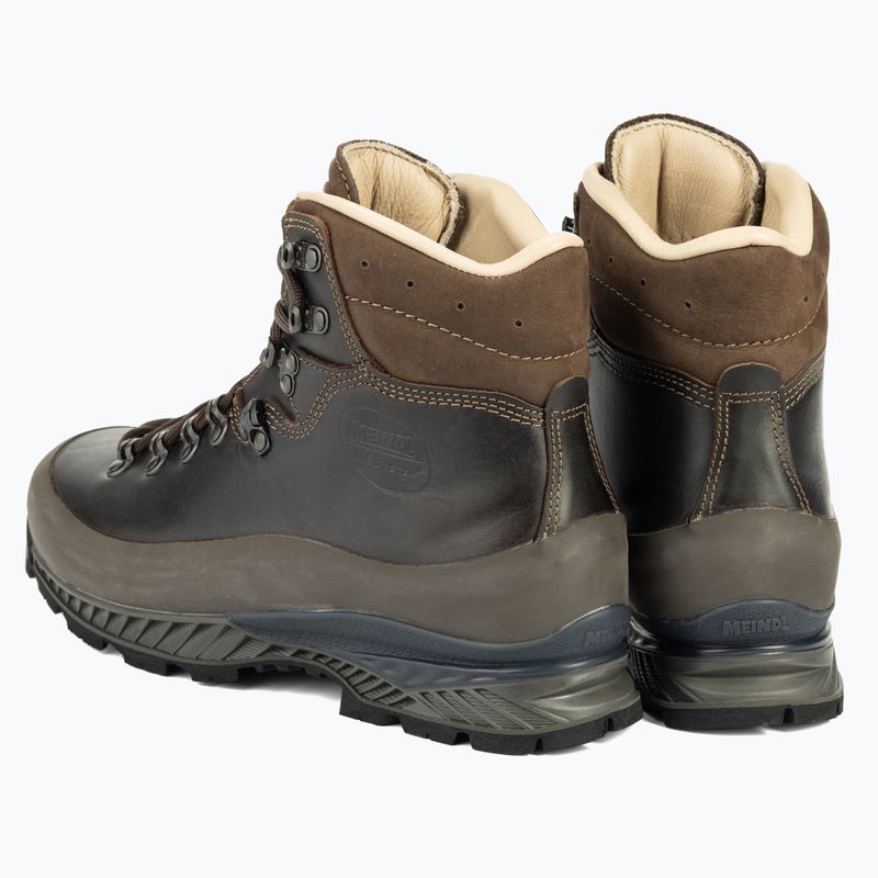 Stivali da trekking da uomo Meindl Schlern MFS marrone scuro 3