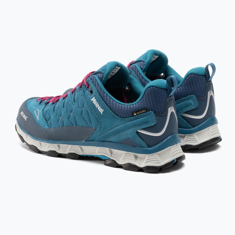 Stivali da trekking da donna Meindl Lite Trail Lady GTX benzina/magenta 3