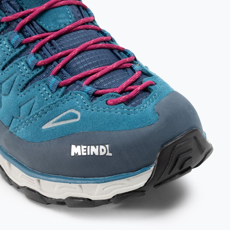 Stivali da trekking da donna Meindl Lite Trail Lady GTX benzina/magenta 7