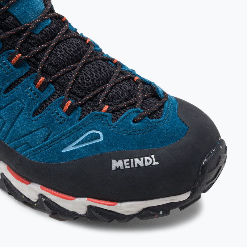 Scarpe da trekking da uomo Meindl Lite Hike GTX blu/arancio 7