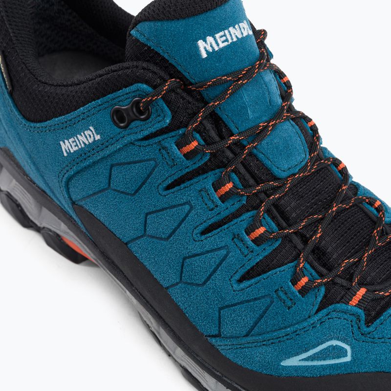 Scarpe da trekking da uomo Meindl Lite Trail GTX blu/arancio 7