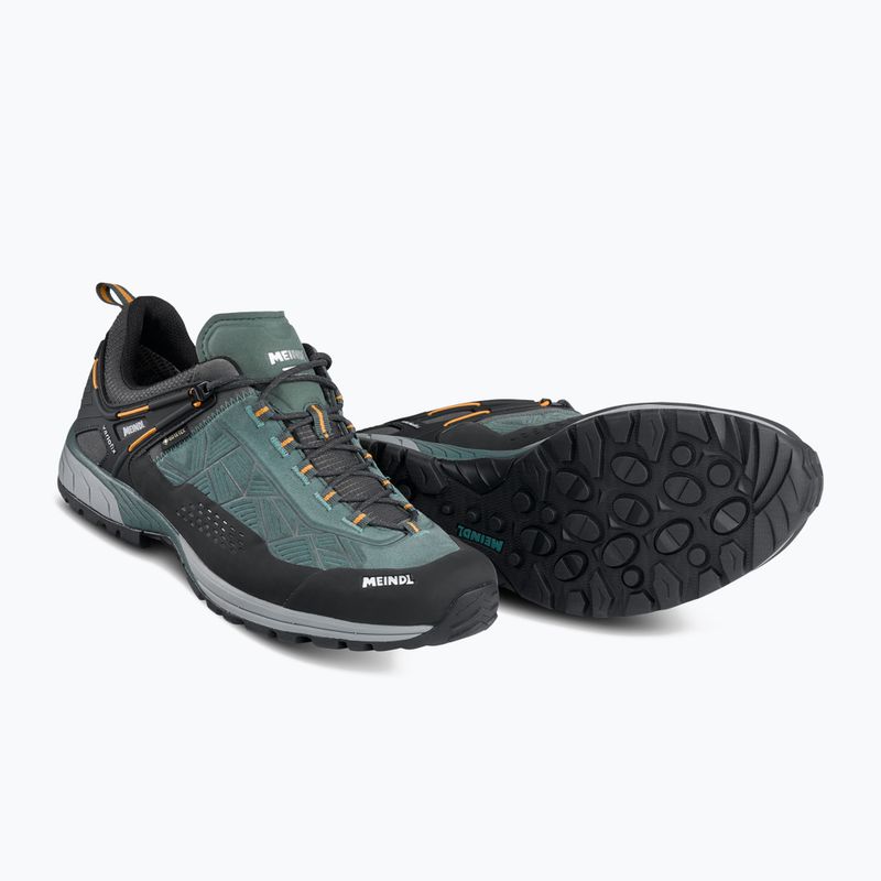 Scarponi da trekking da uomo Meindl Top Trail GTX loden/arancio 12