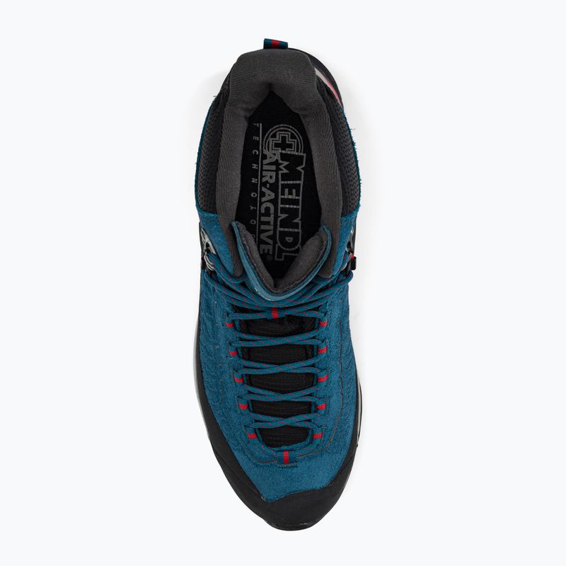 Stivali da trekking da uomo Meindl Top Trail Mid GTX loden/arancio 6