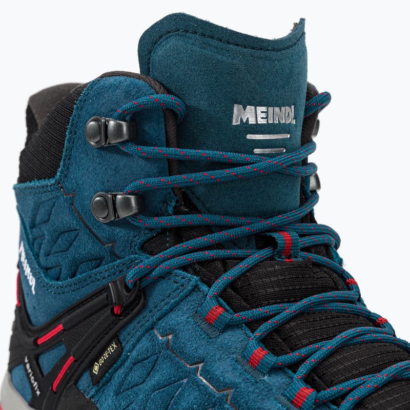 Stivali da trekking da uomo Meindl Top Trail Mid GTX loden/arancio 8