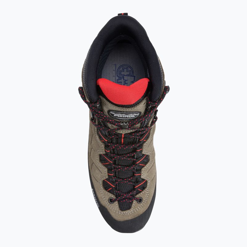 Scarpe da trekking da uomo Meindl Litepeak GTX natura/rosso 6
