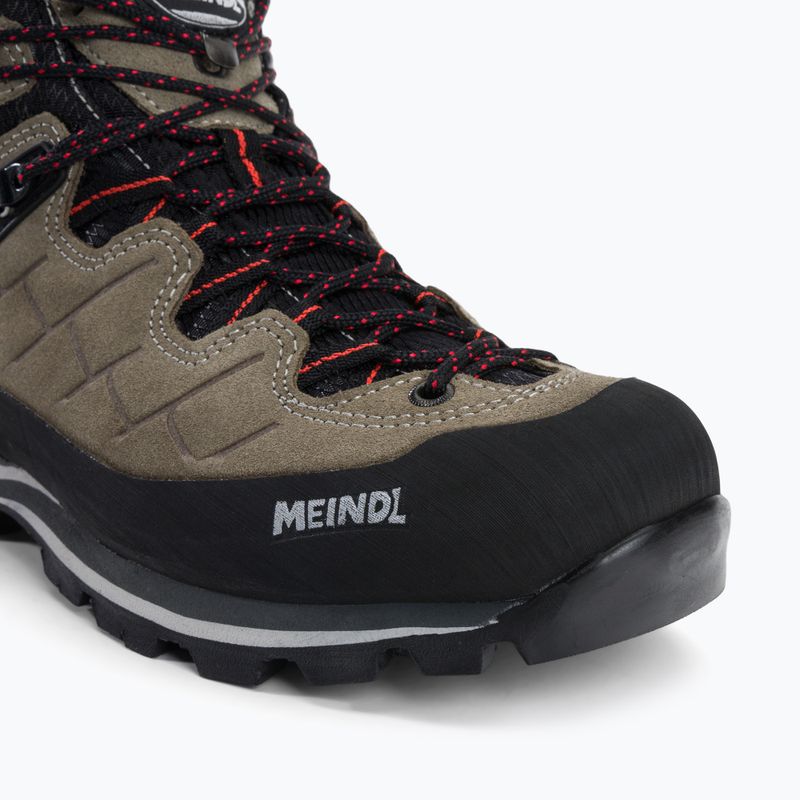 Scarpe da trekking da uomo Meindl Litepeak GTX natura/rosso 8