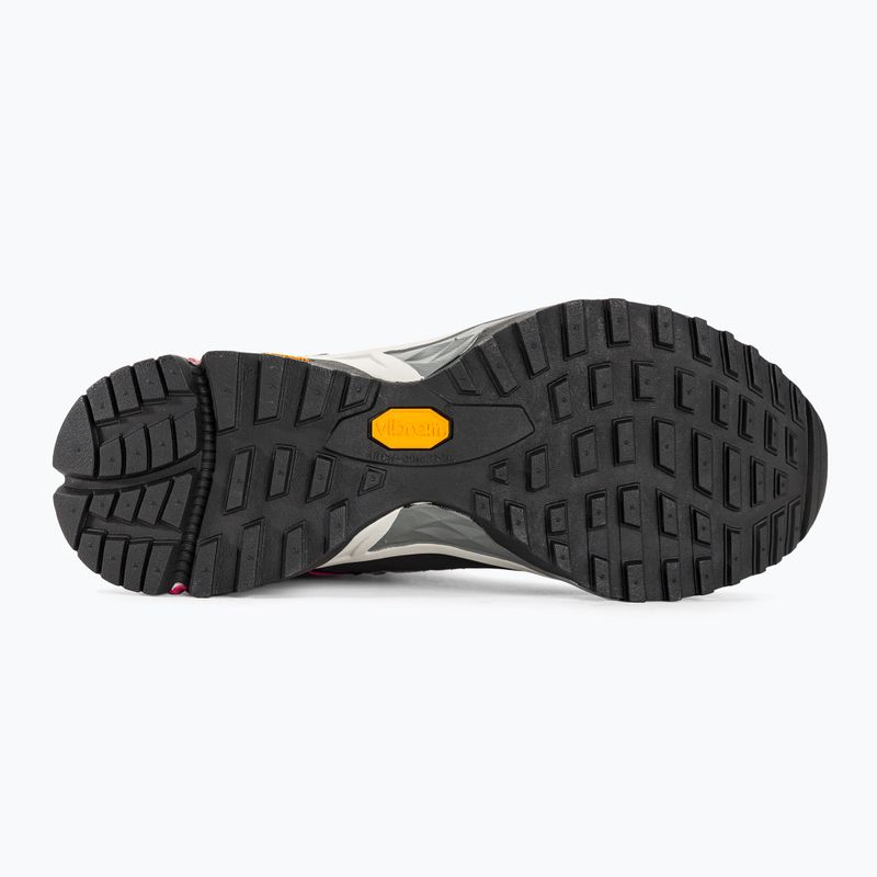 Stivali da trekking da donna Meindl Top Trail Lady Mid GTX grigio/magenta 5