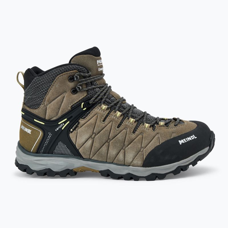 Scarpe da trekking da uomo Meindl Mondello Mid GTX natura/giallo 2