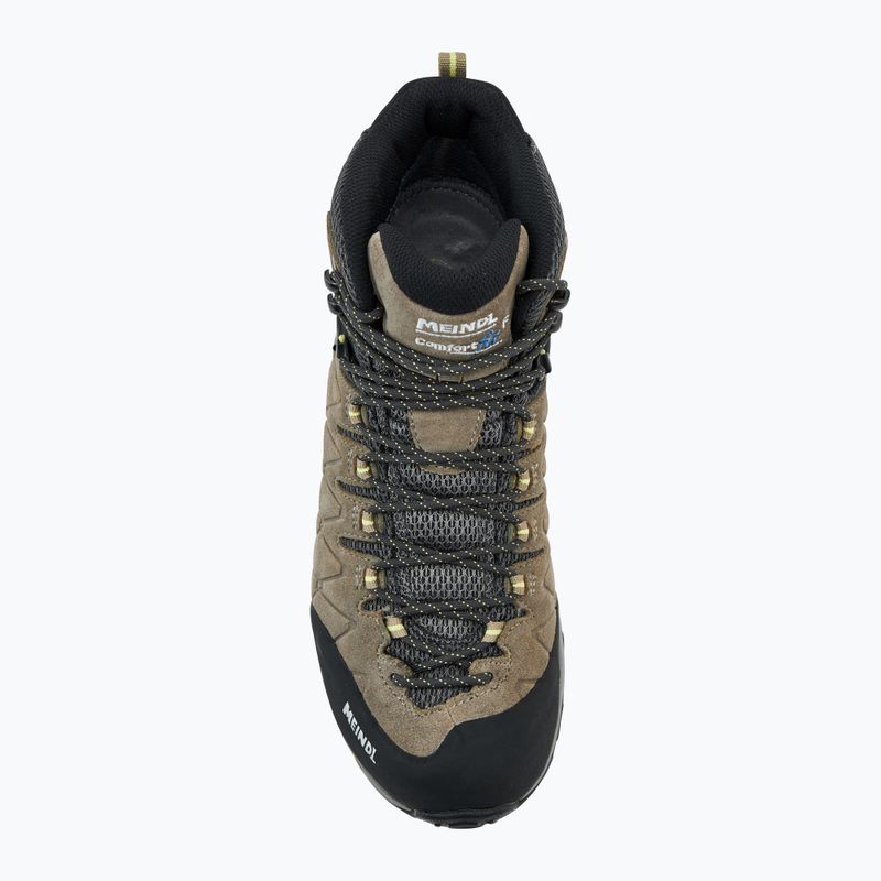 Scarpe da trekking da uomo Meindl Mondello Mid GTX natura/giallo 5