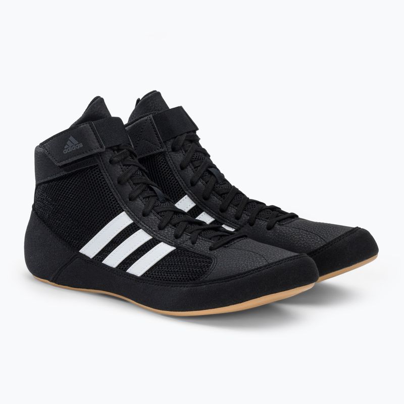 Uomo adidas Havoc combattere le scarpe sportive nero AQ3325 4