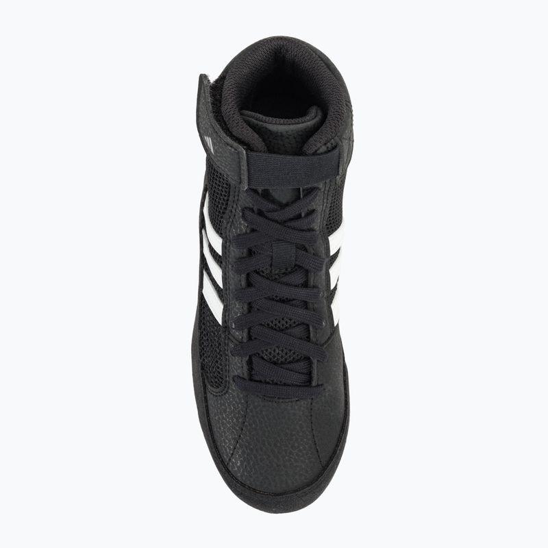 Scarpe da boxe adidas Havoc per bambini nero/bianco 6