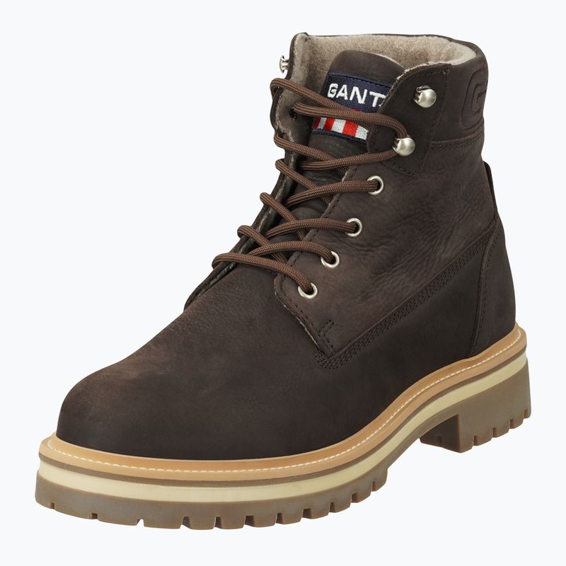 GANT Palrock scarpe da uomo marrone scuro 7