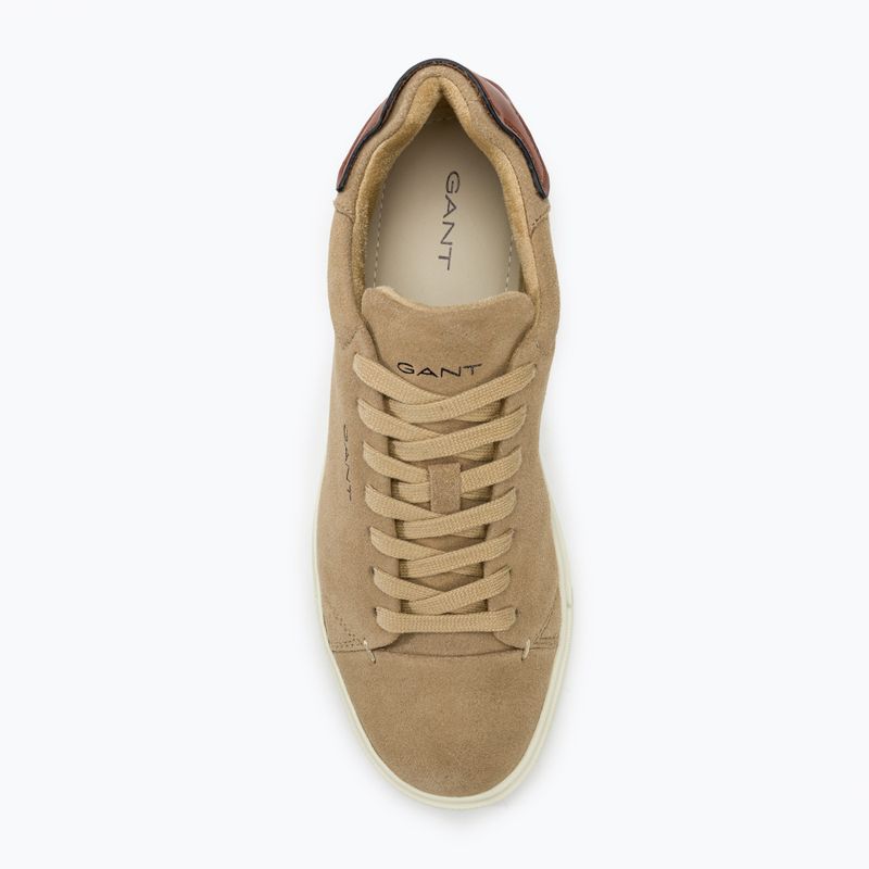 GANT Mc Julien scarpe da uomo cachi scuro/cognac 5