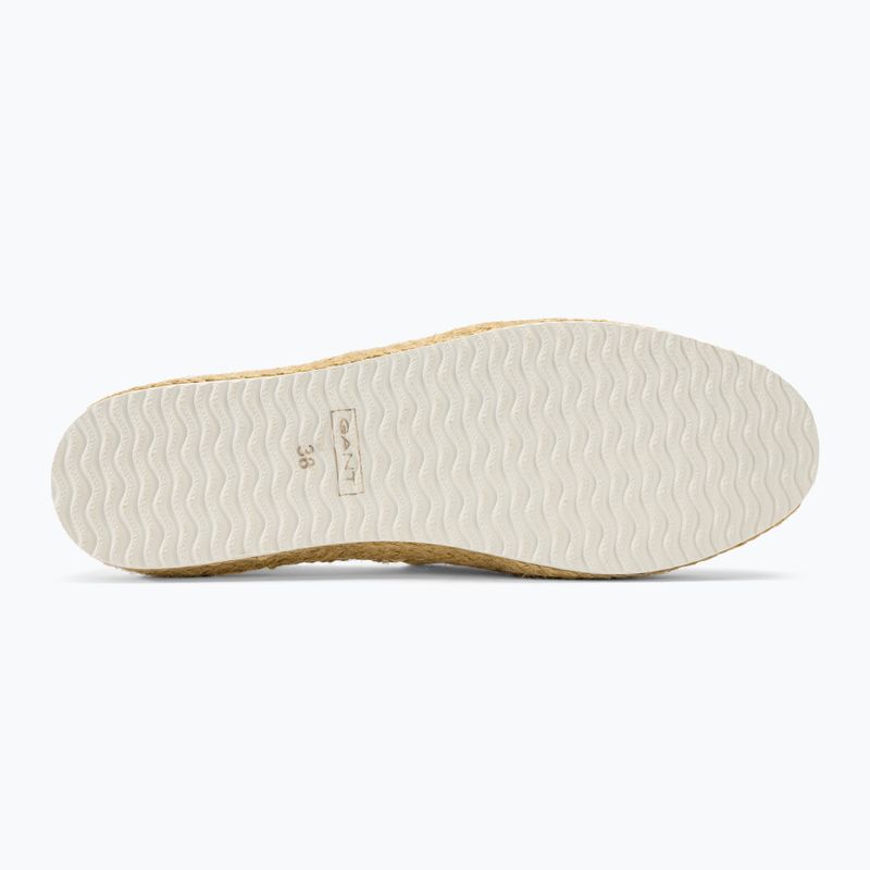GANT Raffiaville scarpe da donna bianco sporco 5