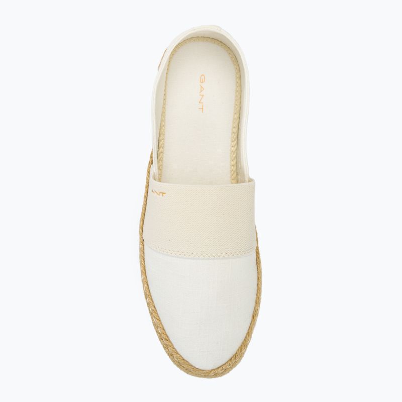 GANT Raffiaville scarpe da donna bianco sporco 6