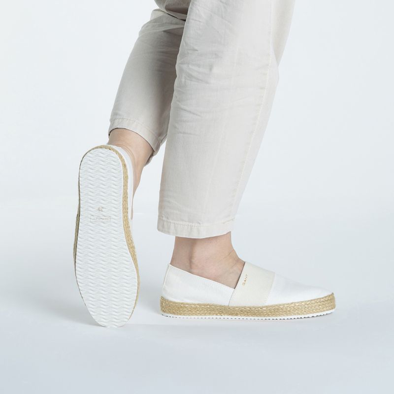 GANT Raffiaville scarpe da donna bianco sporco 2