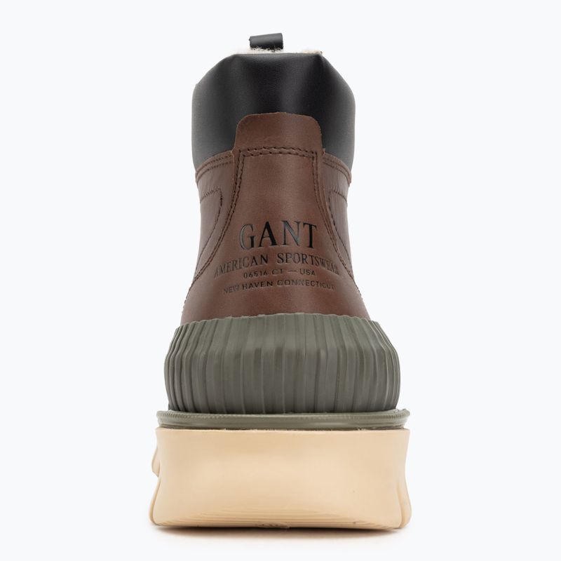 GANT Nebrada Lth scarpe da uomo marrone scuro 6