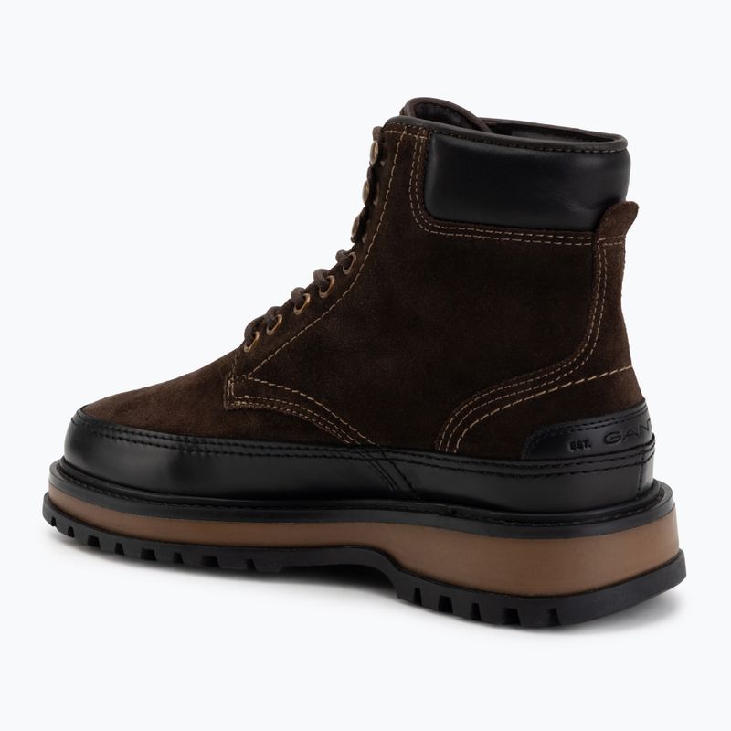 Scarpe da uomo GANT Clafton 31643132 dark brown 3