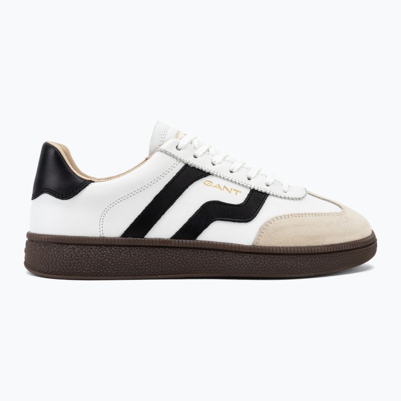 Scarpe da uomo GANT Cuzmo white/black 2