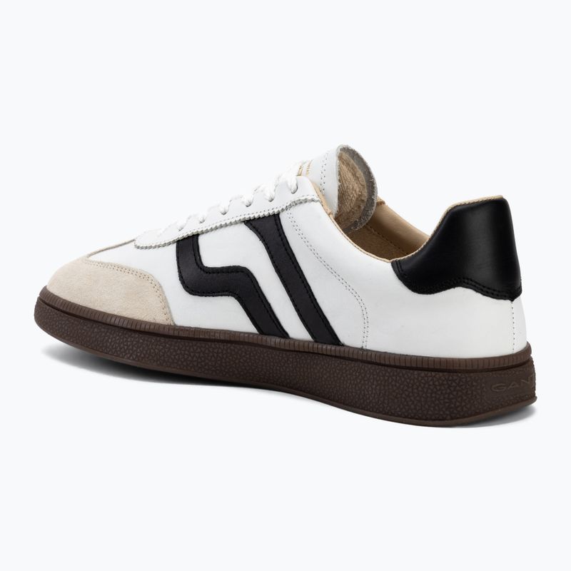 Scarpe da uomo GANT Cuzmo white/black 3