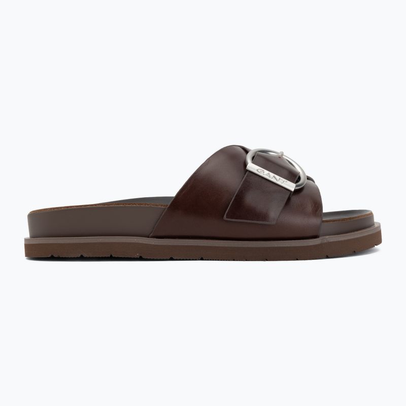 Ciabatte da donna GANT Mardale dark brown 2