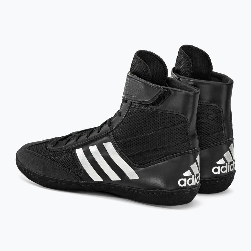 adidas Combat Speed.5 uomini scarpe da wrestling nero BA8007 3