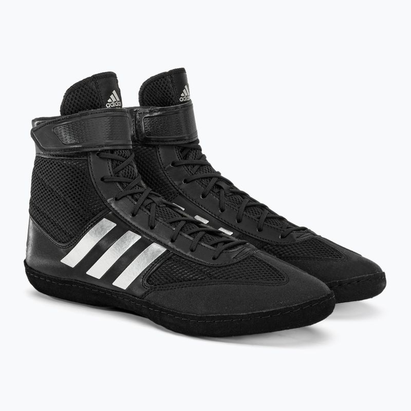 adidas Combat Speed.5 uomini scarpe da wrestling nero BA8007 4