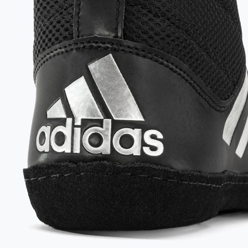 adidas Combat Speed.5 uomini scarpe da wrestling nero BA8007 9