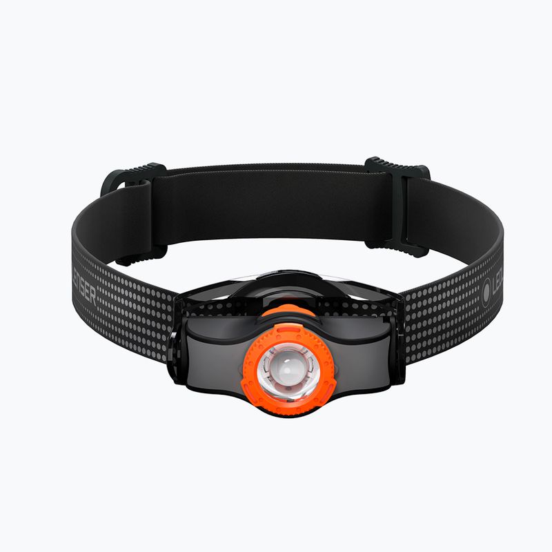 Lampada frontale Ledlenser MH3 nero/arancio 2