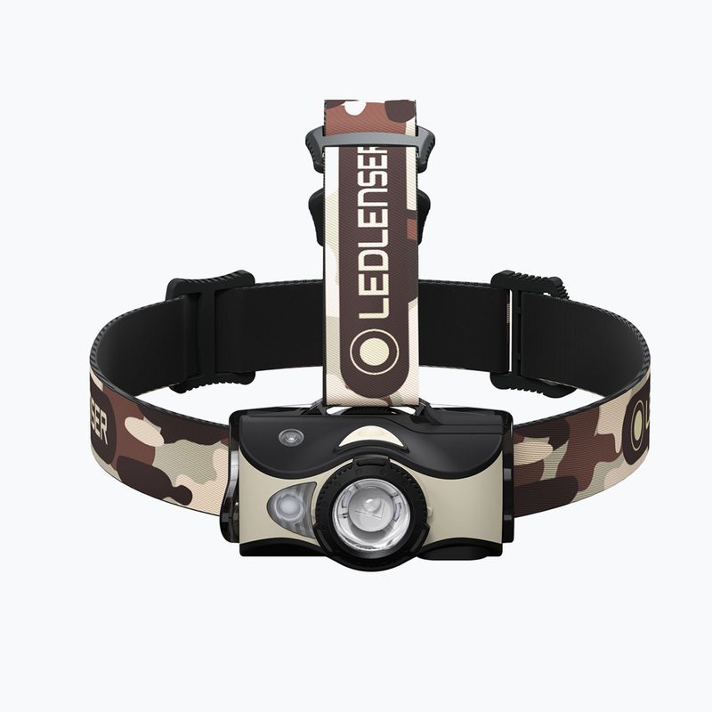 Lampada frontale Ledlenser MH8 WindowBox nero/sabbia 2