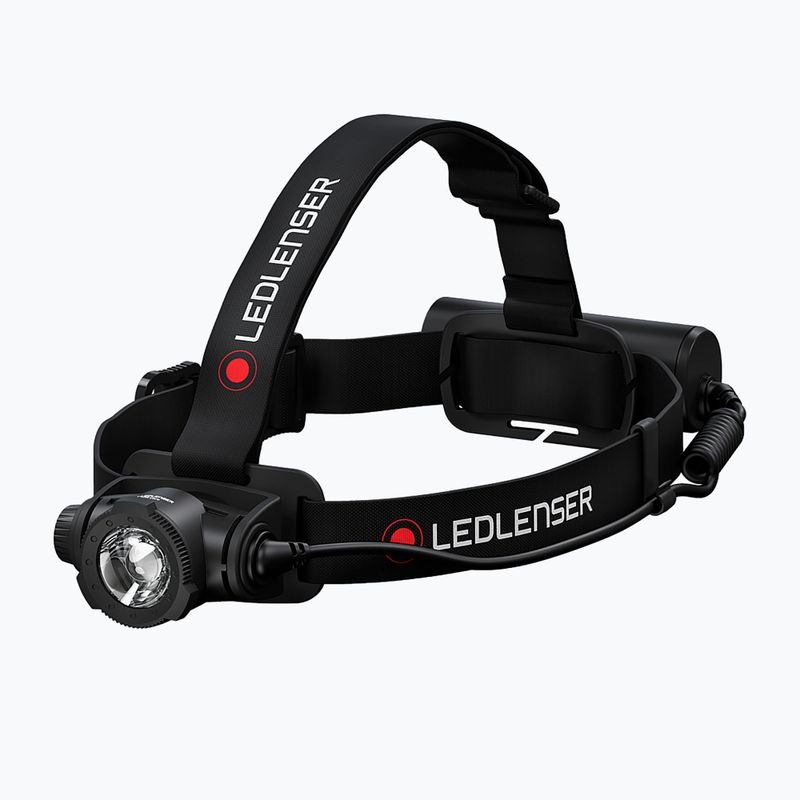 Lampada frontale Ledlenser H7R Core nera