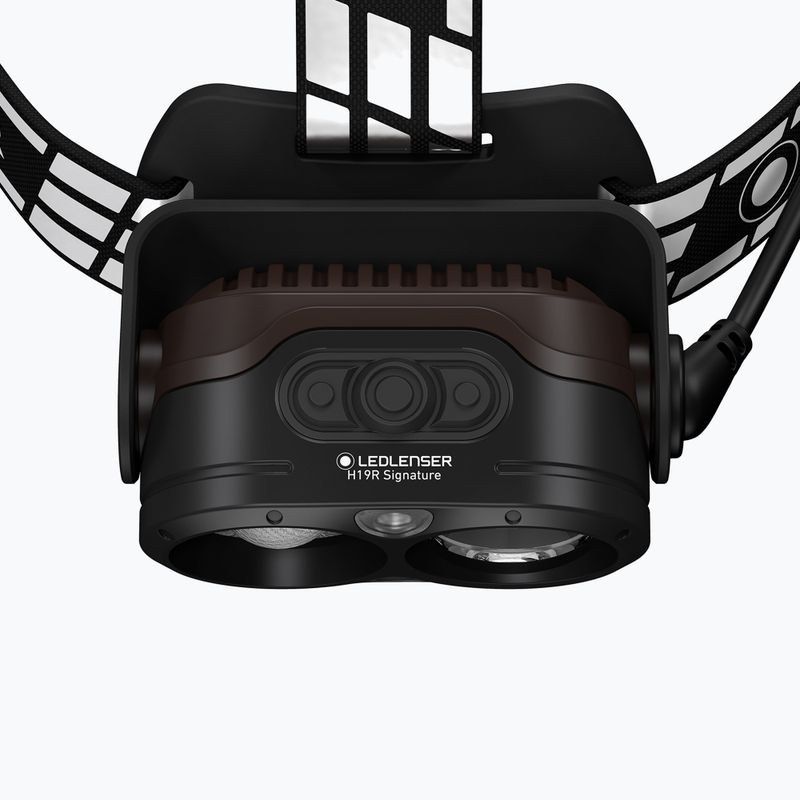 Lampada frontale Ledlenser H19R Signature nera 7