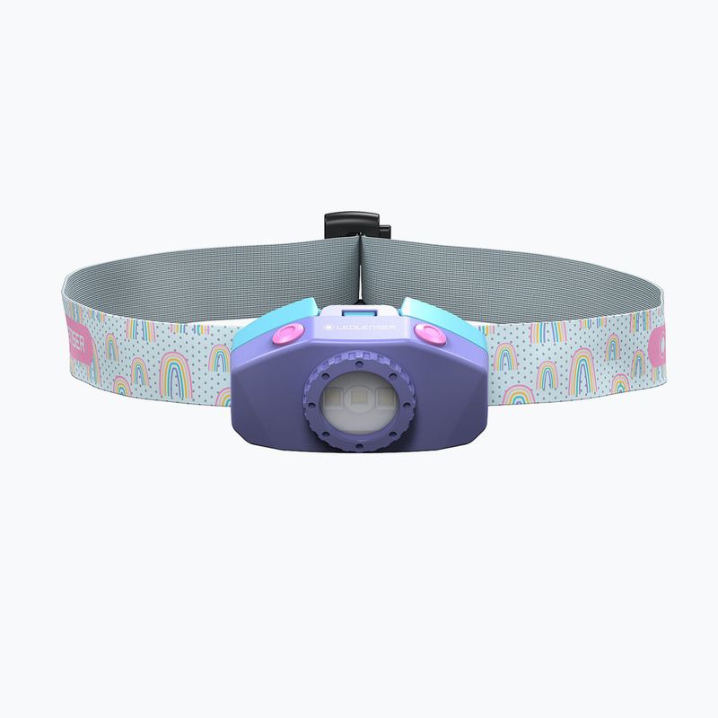 Lampada frontale Ledlenser KidLed 2 Box viola 2