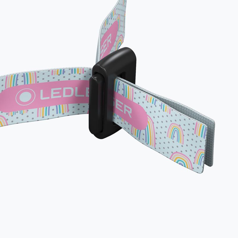 Lampada frontale Ledlenser KidLed 2 Box viola 4