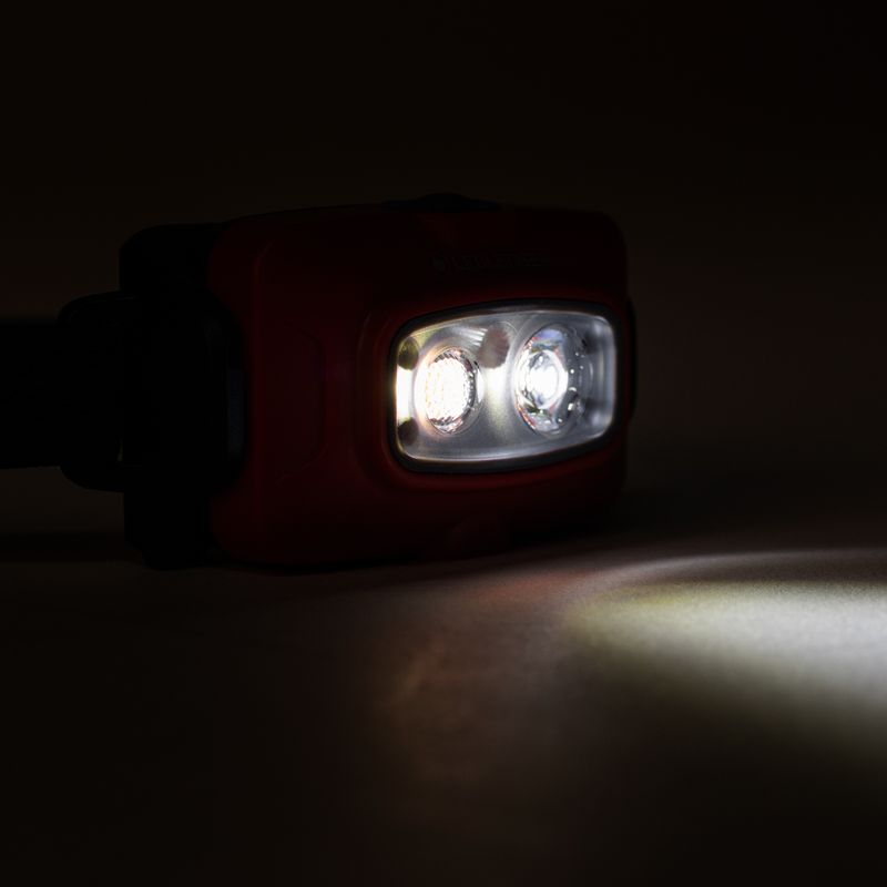 Lampada frontale Ledlenser HF4R Core red 6