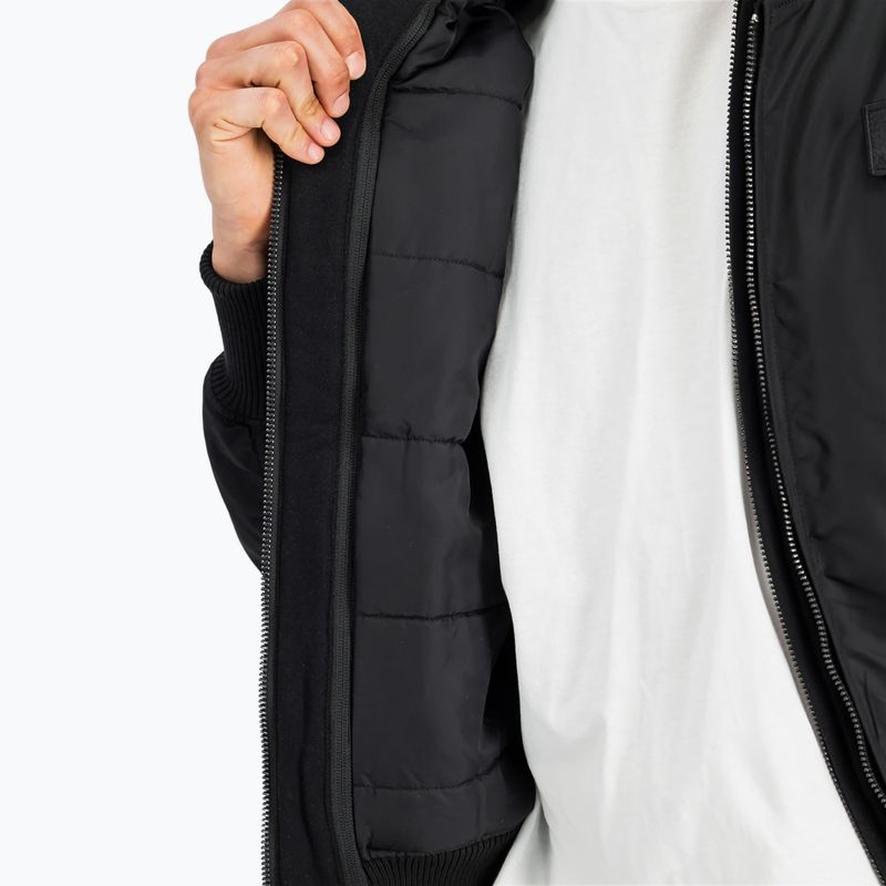 Uomo Alpha Industries MA-1 D-Tec Sleeve Embroidery Bomber nero/riflettente 5