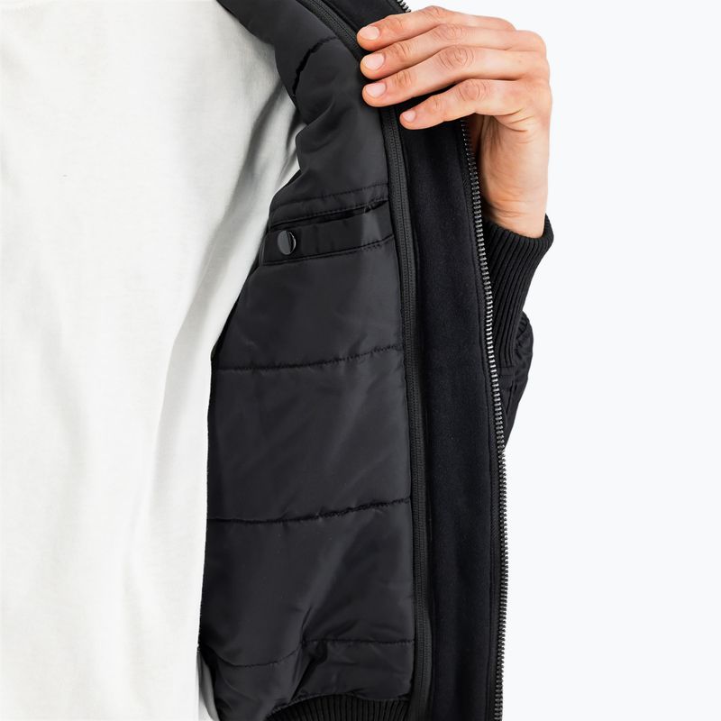 Uomo Alpha Industries MA-1 D-Tec Sleeve Embroidery Bomber nero/riflettente 6