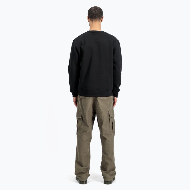 Felpa Alpha Industries da uomo Basic nero 3